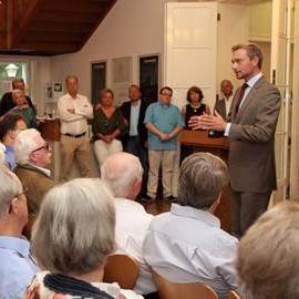 FDP RheinBerg feierte seinen 70. Geburtstag