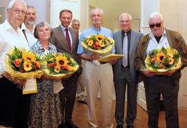 Friedrich Fritz für 40 Jahre FDP geehrt